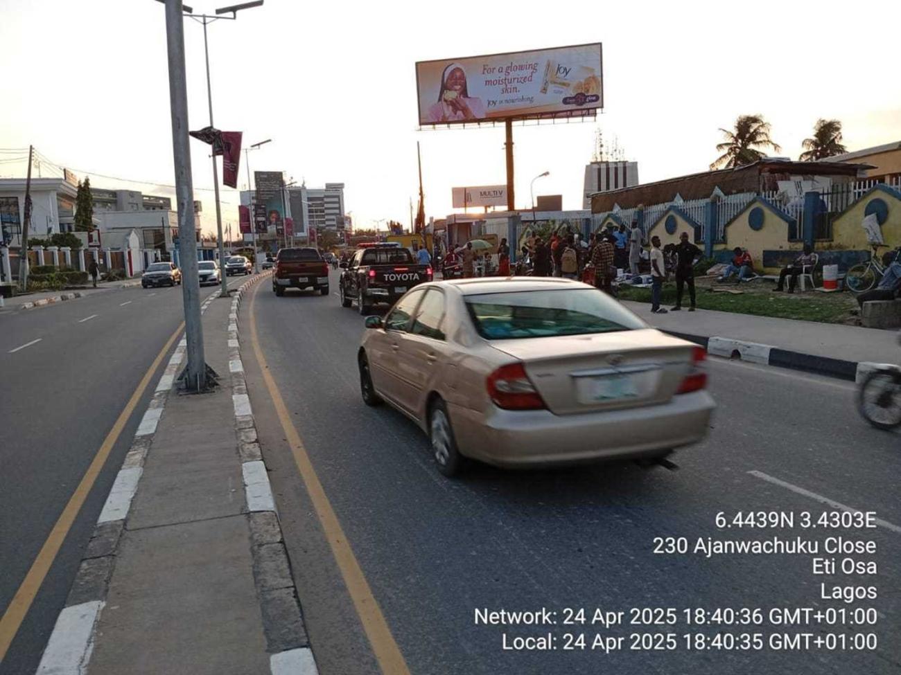 Unipole on Bourdillon Road, Ikoyi