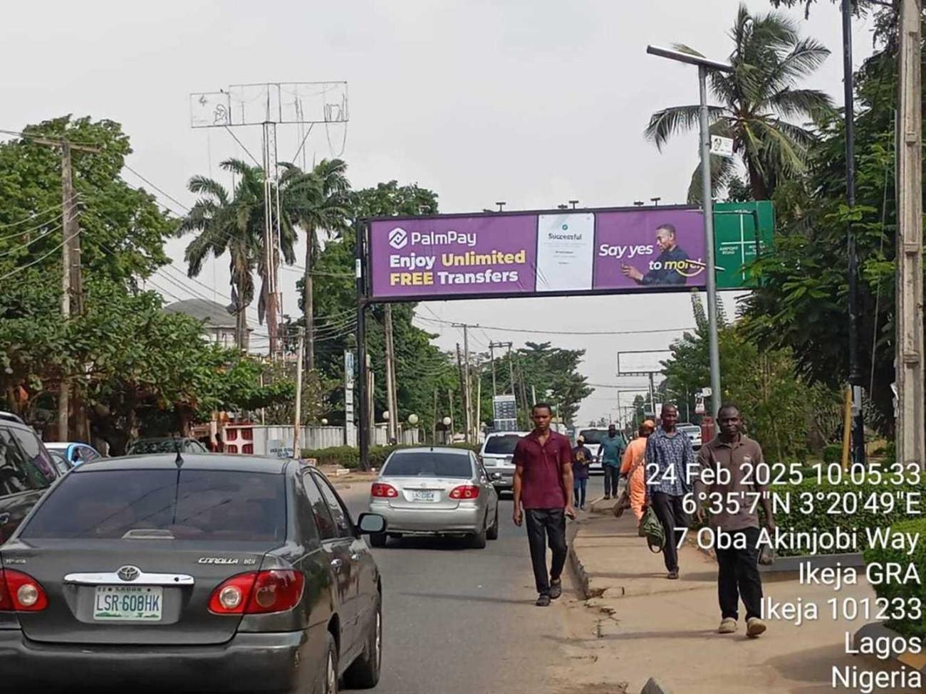 GANTRY AT OBA AKINJOBI BY ARCHBISHOP VINING  MEMORIAL CHURCH, IKEJA